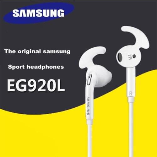 Original SAMSUNG S7 S7edge EG920L Sport Earphone 3.5mm In-Ear Wired Headsets for Galaxy S6/5/4/3/2 Note/3/4/5 For android phones