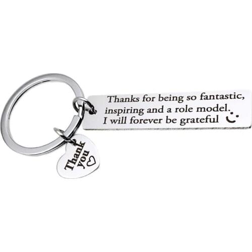 Boss Keychain Thank You Gift Mentor Appreciation Gift Thanks for Being So Fantastic Inspiring and a Role Model Mentor Supervisor