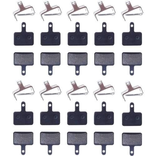 10 Pairs Semi-metallic MTB Mountain Bike Bicycle Brake Pads For Parts B01S M416 447 446 455 355 395 315 375 395 HDM 290 300