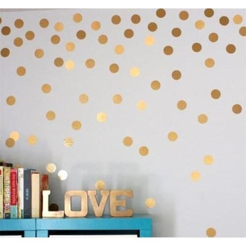 DIY colorful Dots Kids Room Baby Room Wall Stickers Children Home Decor Nursery Wall Decals Wall Stickers For Kids Rooms