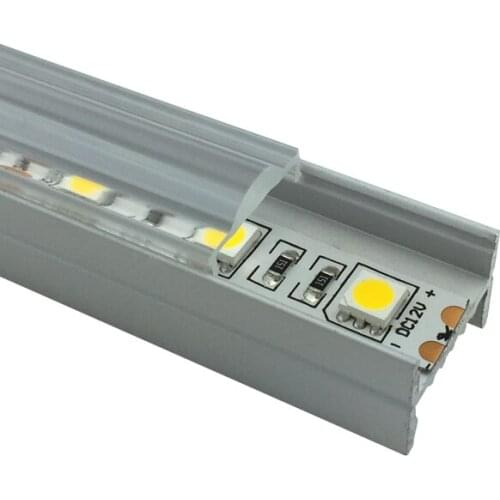 10m/lot Free Shipping by DHL led aluminum extrusion Aluminium Surface Mounted LED Strip Light Profile For LED Ceiling Lights