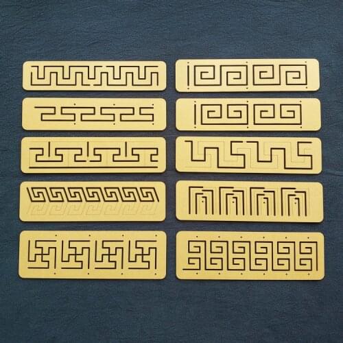 20 Style Plastic Patchwork Tool Crimping Embroidery Quilting Spine Embroidery rectangle Sashiko Tracing Board Acrylic template