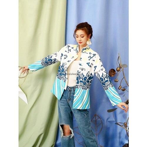 2021 satin flower women long sleeve cheongsam sexy chinese traditional dress lace qipao blouse vestidos tang cheongsam tops