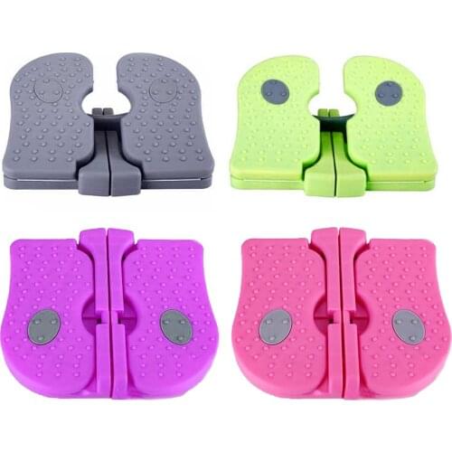 Durable Foot Training Equipment Fitness Equipment ABS 4 Colors Gym Twisting Stepper Dance Magnetite Massage