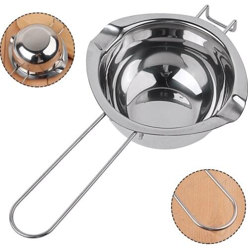 400ml DIY Candle Stainless Melting Pot Soap Chocolate Butter Melting Pot Boiler Handmade Tool Kitchen Cooking