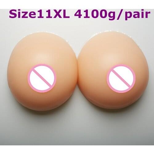 4100g/pair False Breast Artificial Breasts Silicone Breast Form Boobs Realistic Breast Crossdresser Drag Queen Transgender