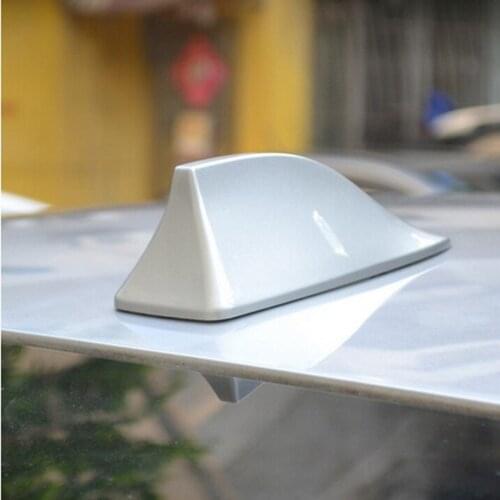 Car shark fin antenna with blank radio auto antennas car antena with 3M sticker aerials for chevrolet cruze aveo lacett captiva