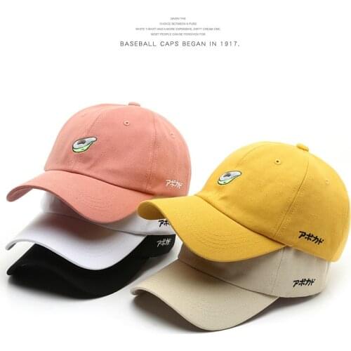 SLECKTON Fasion Baseball Cap for Women and Men Japanese Hat Fashion Oil Fruit Embroidery Hats Casual Snapback Hat Summer Sun Cap