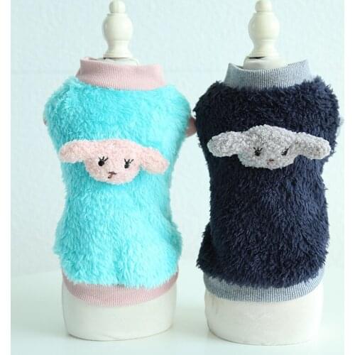 Cat Fleece Jacket Sweatshirt Pet Dog Clothes Warm Cotton Dog Bathrobe Jumpsuits Cat Pajamas Hoodies Clothing For Dogs Cat Puppy