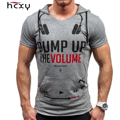 HCXY Men's T-shirts With A Hood