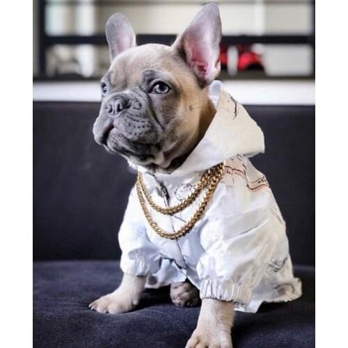 French Bulldog Pet Dog Outdoor Jacket Windbreaker Raincoat Waterproof Small Dogs Clothes Schnauzer Chihuahua Dropshipping WHC02