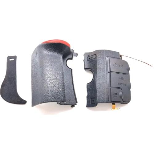 Set of 3PCS For Nikon D600 D610 Camera Grip Body Bottom Rubber Cover Unit Hand Part +Tape