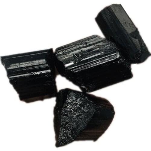 Natural raw quartz crystals healing stones crystal jewelry black tourmaline rough for christmas decoration