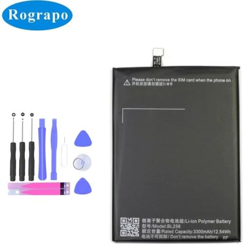 Original 3300mAh BL-256 Replacement Battery For Lenovo Lemon K4 Note K4note X3 Lite K51c78 A7010 BL 256 BL256 Mobile Phone