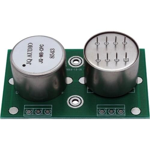 Permalloy MC phono transformer, LP vinyl MC phono step-up transformer. Suitable for 3Ω to 100Ω MC cartridges. 1 + 1: 10 + 10