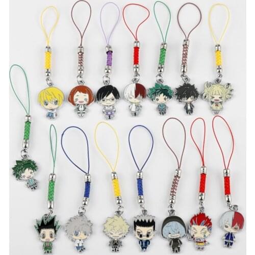 Anime Surrounding My Hero College Pendant Full-time Hunter Cartoon Character Bag Mobile Phone Pendant Spot
