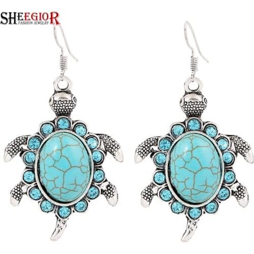 SHEEGIOR Women's Silver Earrings