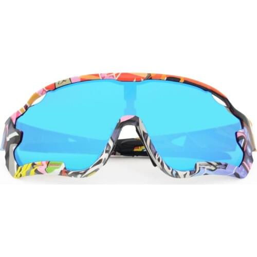 Kapvoe Polarized cycling glasses lens Full Red Blue Green Photochromic sunglasses cycling lens wholesale