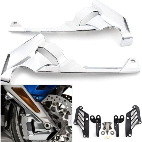 Motorcycle parts chrome ABS motor front caliper cover for Honda Goldwing GL1800/DCT/Tour/Tour DCT/Airbag 2018-up