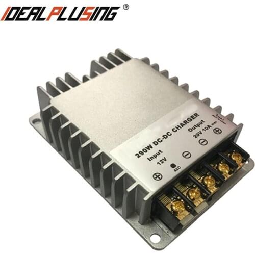 Factory customized high-quality 12v to 29v dc step up charger with 10a for Life04 battery has complete protection functions
