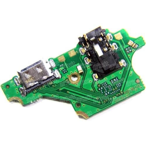 10pcs USB Charging Dock Port Socket Plug Connector Charge Board Flex With Headphone Audio Jack For Huawei Nova 3E / P20 Lite