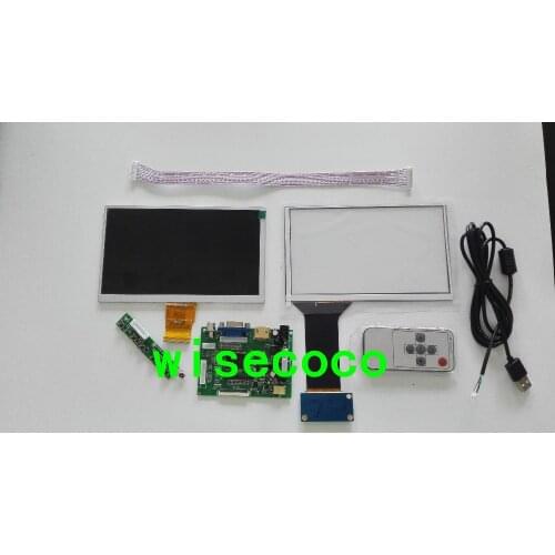 7 inch 1024*600 LCD Monitor with Multi- Point 16:9 Capactive Touch Screen with VGA Board for Raspberry Pi
