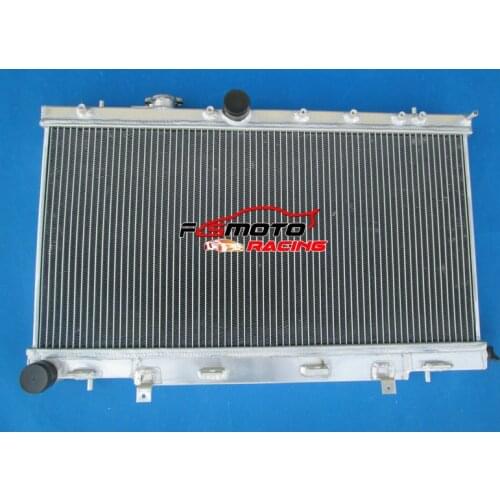 Aluminum Radiator Cooling For 2002-2007 2006 2005 2004 03 02 Subaru Impreza Wrx STI GDB GD8 GD