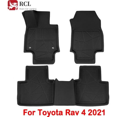 Car Trunk Mat XPE Modified Floor Mat Set Fully Surrounded Special Foot Pad Car Waterproof Non-Slip For Toyota Rav 4 2021
