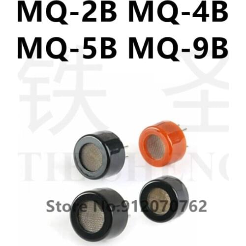 10PCS/LOT MQ-2B MQ-4B MQ-5B MQ-9B MQ2B MQ4B MQ5B MQ9B combustible carbon monoxide smoke detection Methane Liquefied gas sensor
