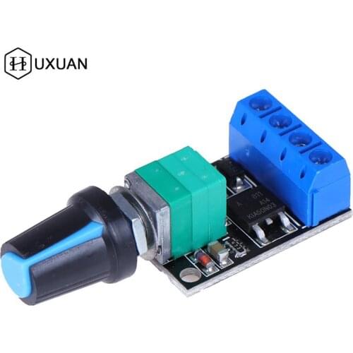 DC 5V-16V 10A DC Motor Speed Controller Governor Stepless Speed Regulator LED Dimmer Speed Control for Home LED Light Control