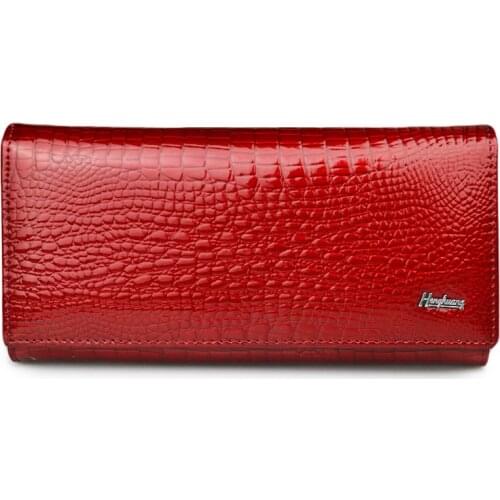 HH Women Wallets Genuine Leather Wallet Luxury Female Hasp Alligator purse Long Coin Purses ID Card Holders Ladies Cluth Bags