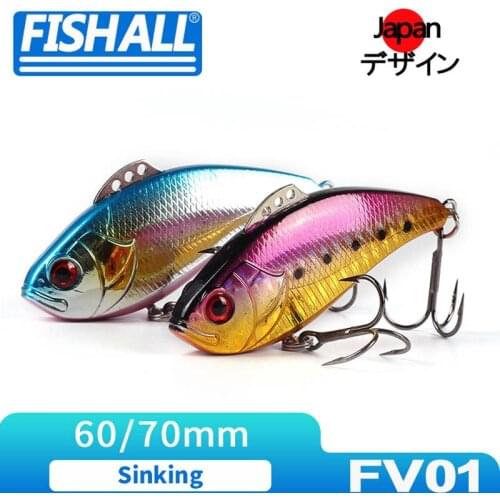 Classic Adjustable Sinking Vibration 70mm 18g 60mm 13g Hard Plastic Wobbler Bait For Bass Pike