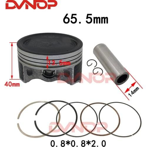 65.5mm KPS200 KPR200 KPT200 LF200-10P 200-10R Motorcycle Piston Ring kits