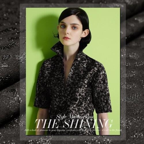 Composite jacquard linen blends fashion fabrics dress coat natural linen fabric wholesale high quality linen cloth