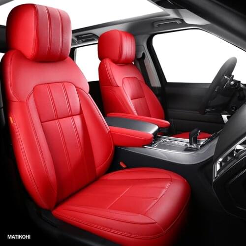 MATIKOHI Custom Leather car seat cover For LINCOLN Navigator MKZ MKC MKX MKT CONTINENTAI Automobiles Seat Covers