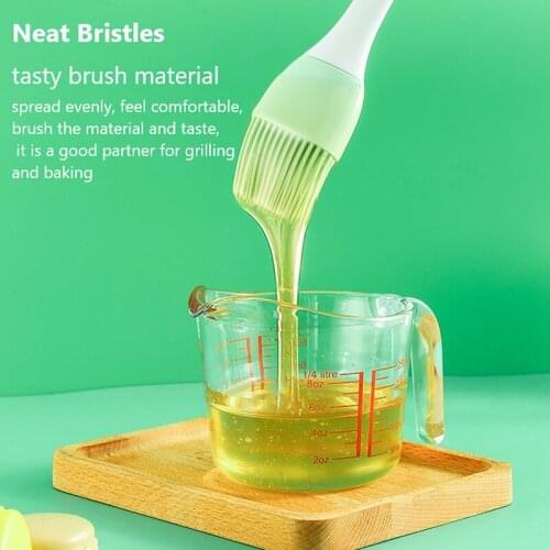 Cooking Utensils Silicone Spatula Barbecue Brush Kitchen Baking Tools Butter Spatula Silicone Oil Brush Cream Spatula