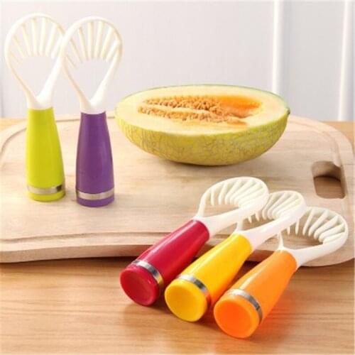 Hot Candy-colored multi-function melon fruit spoon Mango to the sub-safety easy and easy to spoon spoon kitchen supplies AB123