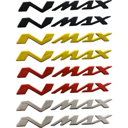 For Yamaha NMAX155 125 NMAX 155 NMAX250 NMAX400 Motorcycle Decals Stickers Emblem Badge 3D Decal Raised Tank Wheel Tank Decals