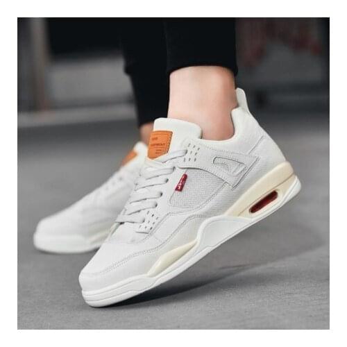 New fashion canvas shoes mens denim loafers mens shoes breathable sneakers mens style