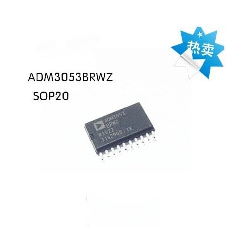New imported original chip ADM3053BRWZ patch SOP20 isolated transceiver spot hot sale