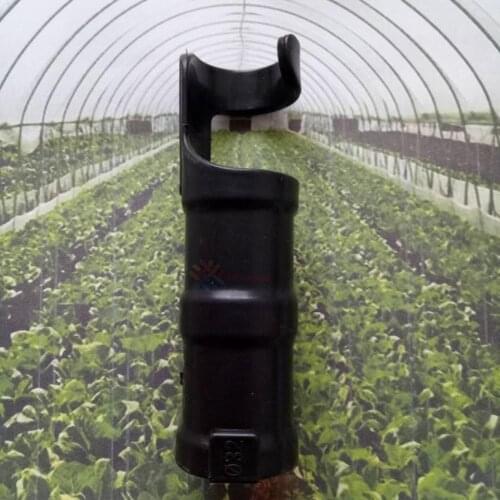 ABS Plastic Alloy Greenhouses Horticultural Press Clamp Frame Pipe Tube Clip Gardening Membrane Windbreak Accessories Film Card