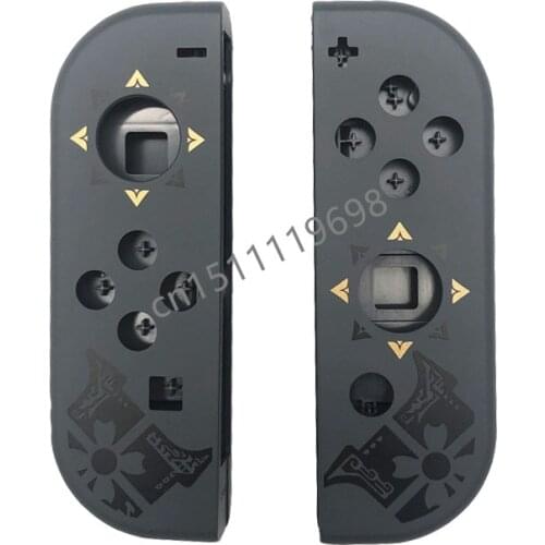 For Nintendo Switch Controller NS Joycon Full Set Hard Plastic Housing Shell Case Cover With Middle Frame DIY Replacement Custom