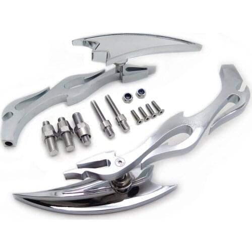 For Honda CBR600 RR 900 929 954 1000RR Suzuki GSXR 750 Alloy Arrow Custom Mirror Afetermarket free shipping motorcycle mirror