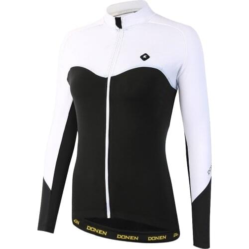 DONEN Womens Long Sleeves cycling jersey ropa ciclismo hombre mtb bike maillot mountain bike Women Female cycling Jacket