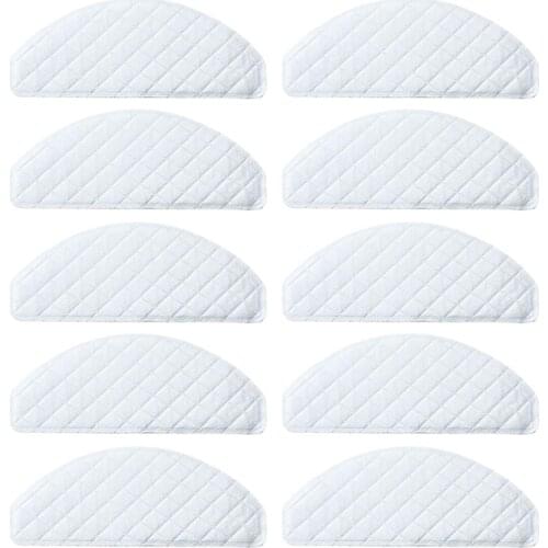 10Pcs Disposable Rags for Ecovacs Deebot Ozmo T8 Vacuum Cleaner Mop Cloths Mopping Pads Spare Parts