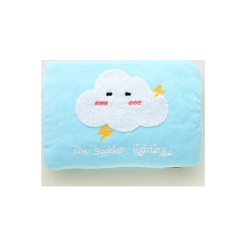 Free shipping Cartoon lightning cloud pattern warm hands plush hot water bag charging electric hot water bag without water
