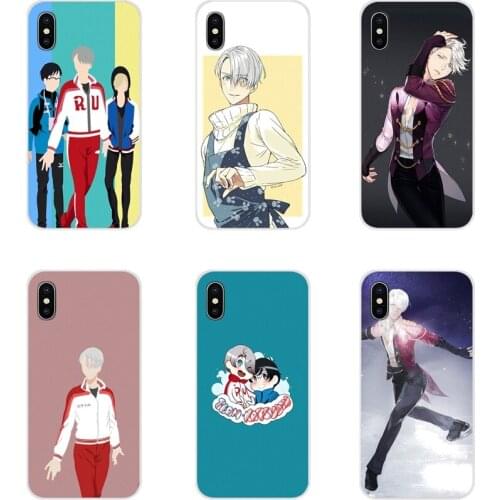 Custom Case For Apple iPhone X XR XS 11Pro MAX 4S 5S 5C SE 6S 7 8 Plus ipod touch 5 6 skating anime YURI on ICE victor nikiforov