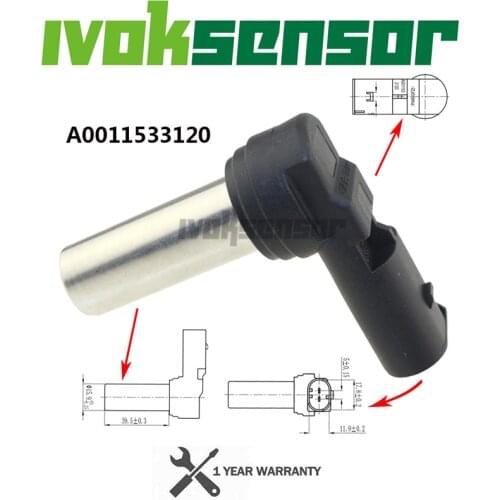 Camshaft Crankshaft Pulse Position Sensor Speed / RPM ABS Sensor For MB MERCEDES-BENZ BENZ Truck 0011532120 SS10905