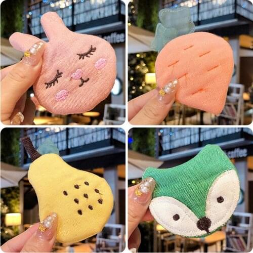 2020 Children Cute Candy Cartoon Carrot Fresh Fruit Barrettes Hairpins Girls Lovely Ornament Hair Clipds Kids Hair Accessories