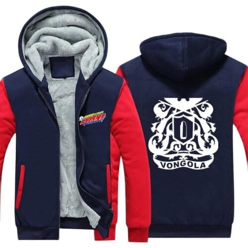 High-Q Unisex HITMAN REBORN! Thick Hooded Hoodie Hoodies Sweatshirts Cardigan